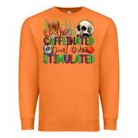 Carrot Under Caffeinated and Over Stimulated Premium Sweatshirt - texasbilliewilder