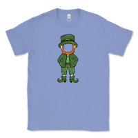 Colony Blue leprechaun boy faceless Classic Tee - MaliasSmallBusiness