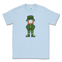 Dusty Blue leprechaun boy faceless Classic Tee - MaliasSmallBusiness
