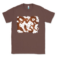 Chestnut cowhide Classic Tee - RanaPortraitStore