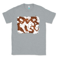 Heather Grey cowhide Classic Tee - RanaPortraitStore