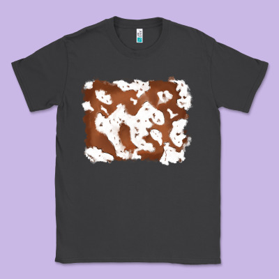 Cowhide Classic Tee Designed By Ranaportraitstore