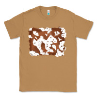 Toasted Coconut cowhide Classic Tee - RanaPortraitStore