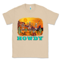 Mushroom western skeleton Classic Tee - AdoDesignShop