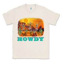 Natural western skeleton Classic Tee - AdoDesignShop