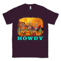 Plum western skeleton Classic Tee - AdoDesignShop
