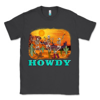 Smoke western skeleton Classic Tee - AdoDesignShop
