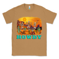 Toasted Coconut western skeleton Classic Tee - AdoDesignShop