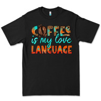 Black coffee is my love language Premium Tee - HRA Design Shop