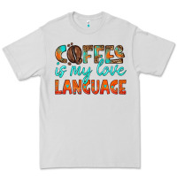 Dove Grey coffee is my love language Premium Tee - HRA Design Shop