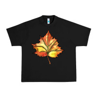 Black withered leaf Urban Heavy Tee - BarkalooDesign