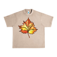 French Oak withered leaf Urban Heavy Tee - BarkalooDesign