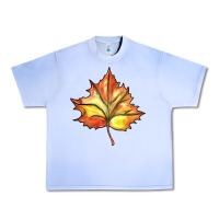 Grape Ice withered leaf Urban Heavy Tee - BarkalooDesign