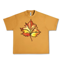 Peanut Butter withered leaf Urban Heavy Tee - BarkalooDesign