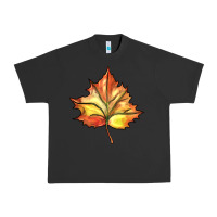 Pigment Black withered leaf Urban Heavy Tee - BarkalooDesign