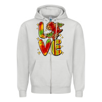 Dove Grey love juneteenth Zipper Hoodie - LillyAllenDesigns