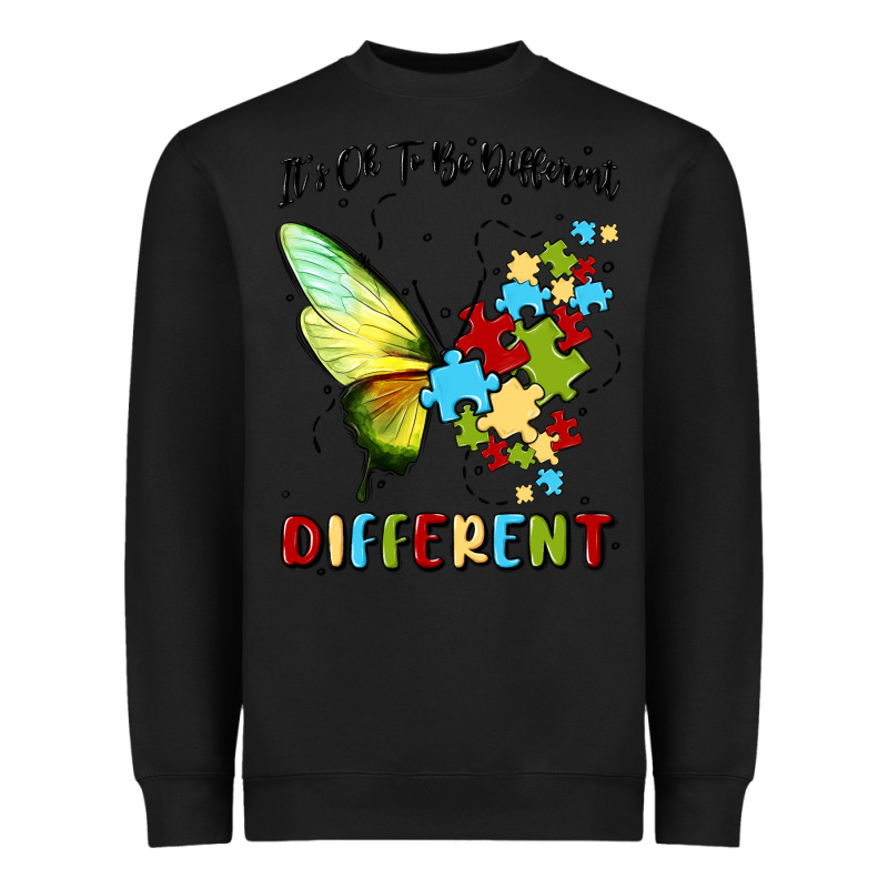 It's Ok To Be Different Heavyweight Sweatshirt by MaliasSmallBusiness | Teevron