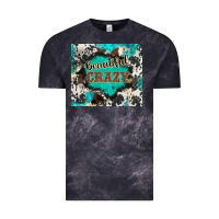 Cloud Black western beautiful crazy Vintage Tee - BarkalooDesign