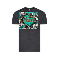 Vintage Black western beautiful crazy Vintage Tee - BarkalooDesign