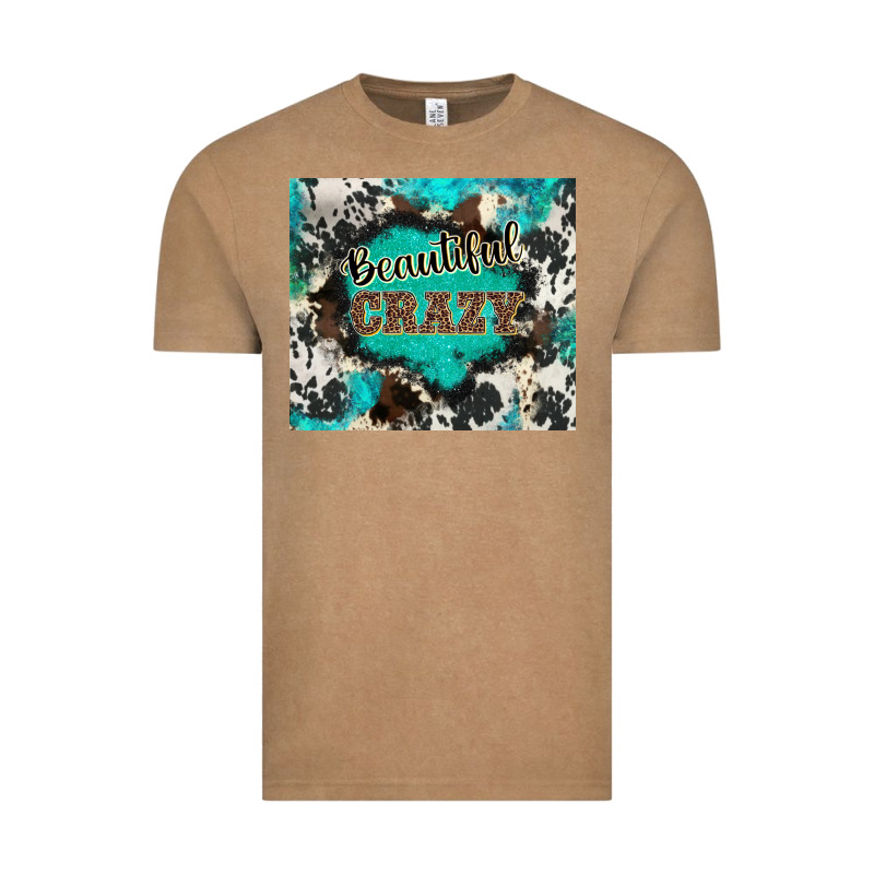 Western Beautiful Crazy Vintage Tee by BarkalooDesign | Teevron