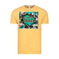 Vintage Mustard western beautiful crazy Vintage Tee - BarkalooDesign