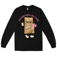 Black out here lookin like a snack Long Sleeve Tee - MaliasSmallBusiness