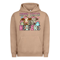 Happy Easter Heifers Urban Hoodie | Teevron