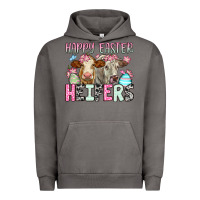 Pigment Tornado Happy Easter Heifers Urban Hoodie - OliviaCreatesArt
