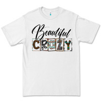 White beatiful crazy Premium Tee - SublimationCraftShop