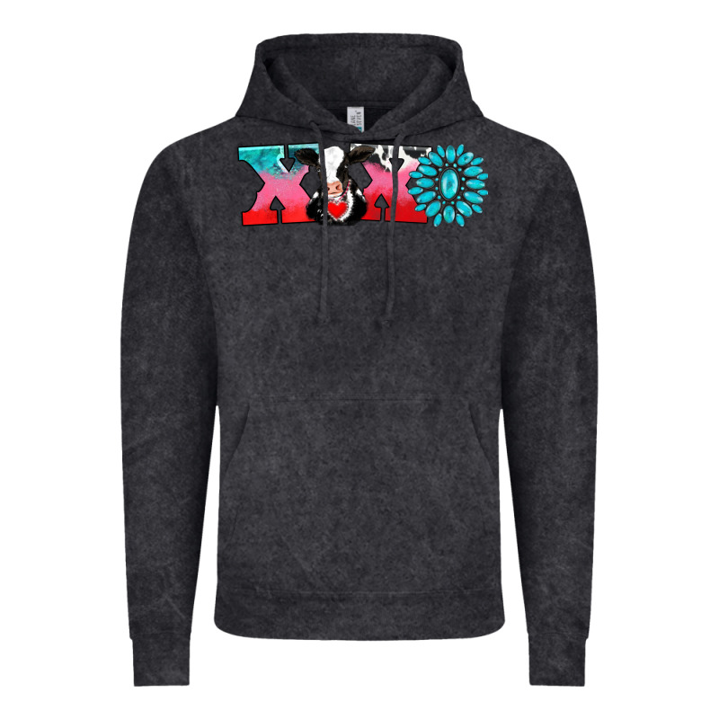 Xoxo With Cow Vintage Hoodie by AdoDesignShop | Teevron