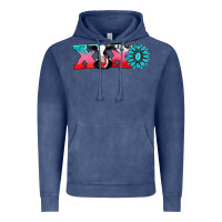Vintage Denim xoxo with cow Vintage Hoodie - AdoDesignShop