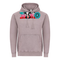 Vintage Zinc xoxo with cow Vintage Hoodie - AdoDesignShop