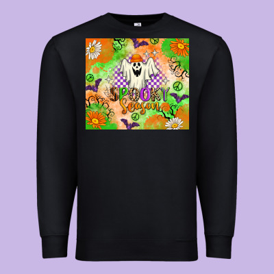 Spooky Season Premium Sweatshirt Designed By Texasbilliewilder