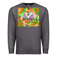 Charcoal Heather Spooky Season Premium Sweatshirt - texasbilliewilder