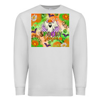 Dove Grey Spooky Season Premium Sweatshirt - texasbilliewilder