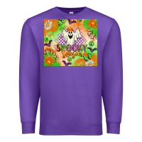Purple Spooky Season Premium Sweatshirt - texasbilliewilder