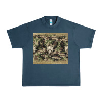 Midnight Navy camouflage bull skull Urban Heavy Tee - Jasminsmagicworld