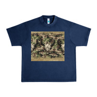 Navy camouflage bull skull Urban Heavy Tee - Jasminsmagicworld