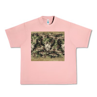 Salmon camouflage bull skull Urban Heavy Tee - Jasminsmagicworld