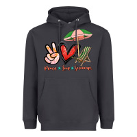 Smoke Peace love summer Heavyweight Hoodie - NancyCooperArtShop