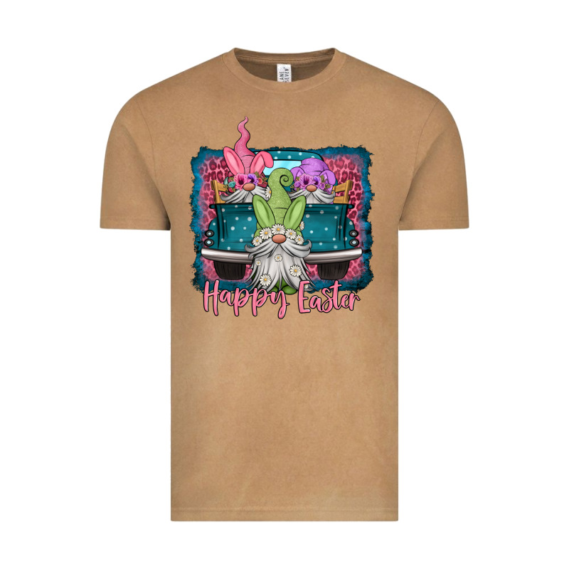 Happy Easter Gnomes Farm Truck Vintage Tee by Jasminsmagicworld | Teevron