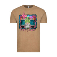 Vintage Coffee happy easter gnomes farm truck Vintage Tee - Jasminsmagicworld