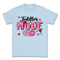 Dusty Blue toddler mode on Classic Tee - MaliasSmallBusiness