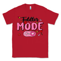 Red toddler mode on Classic Tee - MaliasSmallBusiness