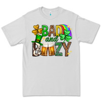 Dove Grey Bad and boozy st. patricks day Premium Tee - Neo Western
