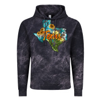 Cloud Black western texas map Vintage Hoodie - AdoDesignShop