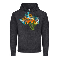Vintage Black western texas map Vintage Hoodie - AdoDesignShop