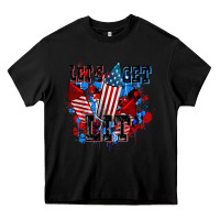 Black Let's get lit 4th of july Heavy Core Tee - CowGirlArtShop