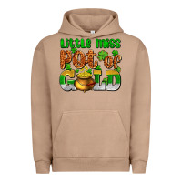 Pigment Burro St. Patrick's little miss pot of gold Urban Hoodie - OliviaCreatesArt