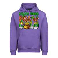 Tulip St. Patrick's little miss pot of gold Urban Hoodie - OliviaCreatesArt